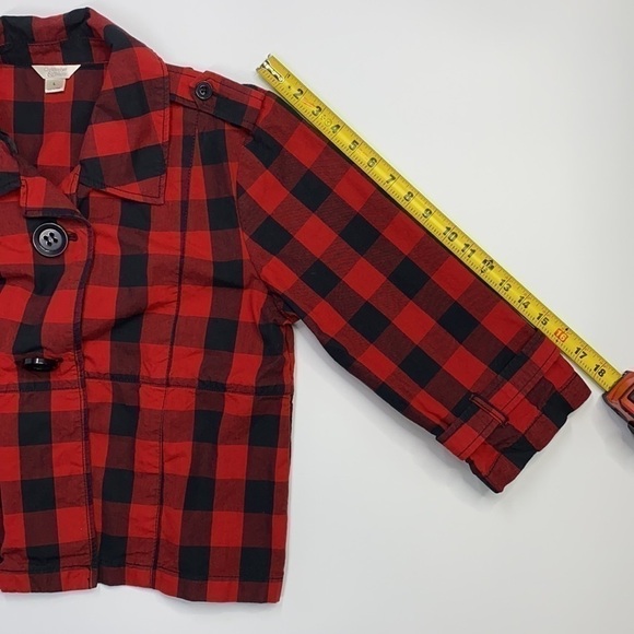 Christopher & Banks Buffalo Plaid Button Jacket - Picture 10 of 10